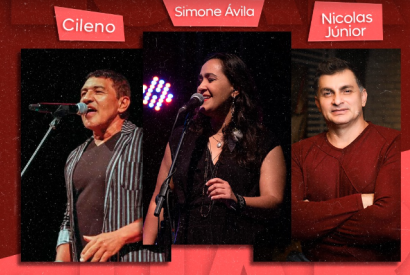 Cileno, Nicolas Jr e Simone vila fazem show em Manaus