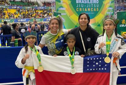 Indgenas no Esporte: Atletas mirins vencem o campeonato Brasileiro de Jiu-Jitsu, em So Paulo