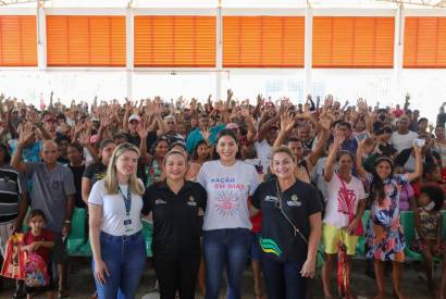 'Ao em Dias leva cidadania aos moradores de Nova Olinda do Norte