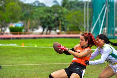 Flag Football: Times femininos se enfrentam em Campeonato Regional neste final de semana na Vila Olmpica de Manaus