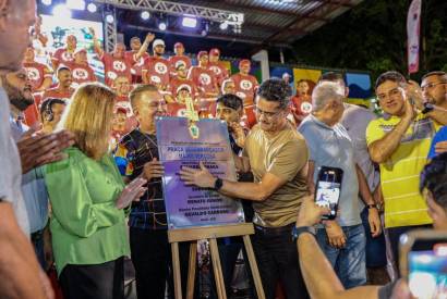 Aps nove anos, praa do Dom Pedro  entregue totalmente revitalizada pela prefeitura