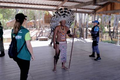 Amazonastur e Ministrio do Turismo realizam ao integrada no Lago do Janauari e no Porto de Manaus