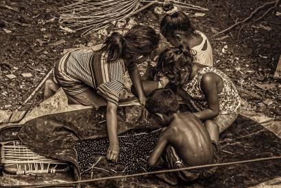 Exposio fotogrfica na Nilton Lins destaca atividades humanas e a preservao da Amaznia