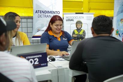 Detran Amazonas participa do evento Manaus Mais Cidad, na zona norte da capital