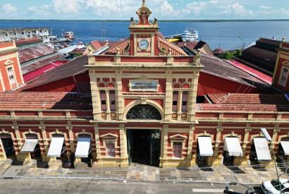 Visa Manaus lana projeto Plantas que Curam do Mercado Adolpho Lisboa no aniversrio dos 140 anos do ponto turstico