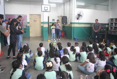 Aluno de escola da Prefeitura de Manaus se destaca no futebol e vai treinar no Corinthians