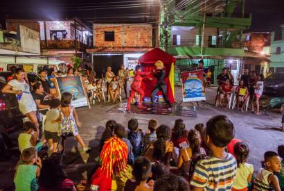 O Coletivo Allegriah realiza a 7 edio do evento sociocultural O dia da Alegria, no bairro da compensa