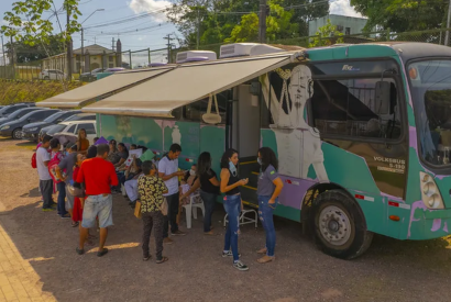 'Justia Itinerante' antecipa atendimento no bairro do Japiim, em Manaus