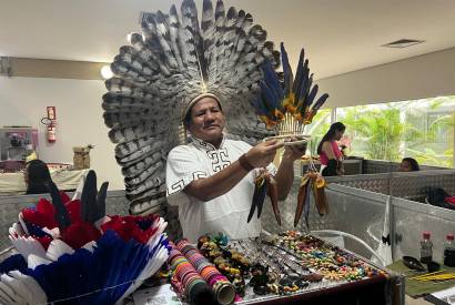 Etnosustentabilidade:  Feira de artesanato indgena ganha destaque durante o evento cultural 'Vozes da Floresta'