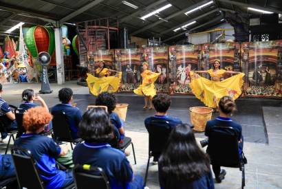 Dia do Folclore: Central Tcnica de Produo  palco de atividades artsticas para alunos da rede estadual 