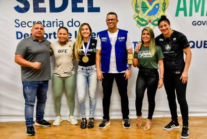 Atletas de MMA participam de reunio de planejamento para aes junto ao Projeto Formando Campees