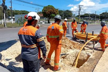 Obras de expanso da rede de gs natural so intensificadas