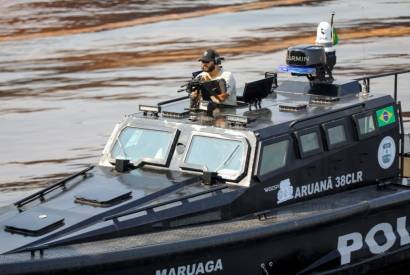 Estruturas de patrulhamento fluvial reforam o trabalho de combate ao trfico de drogas nos rios da regio