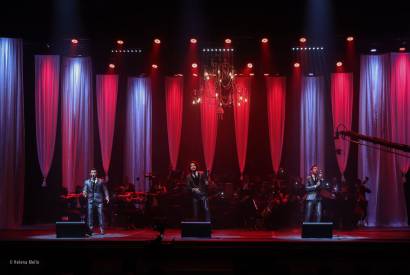 Amazing Tenors interpretam sucessos de Andrea Bocelli no Teatro Amazonas