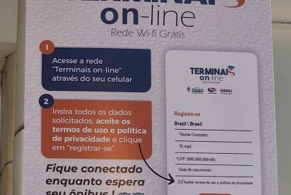 O wi-fi t liberado: Manaus passa a contar com internet gratuita nos terminais de nibus