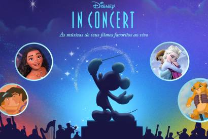 100 anos da Disney ser encenado no espetculo Disney in Concert pelo Coro Akalanto, no Teatro Amazonas