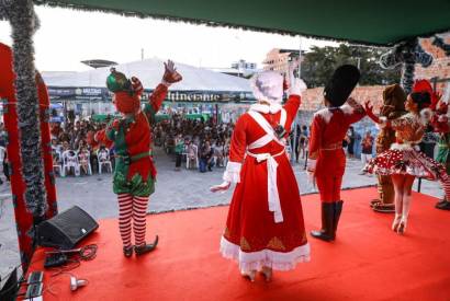 Natal Itinerante vai ao Lrio do Vale e se despede no Largo de So Sebastio