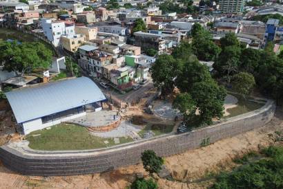 Obra do Espao de Lazer e Convivncia da Aparecida entra em sua fase final