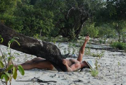 Exposio fotogrfica mistura lenda e realidade para alertar sobre a situao das espcies no Amazonas