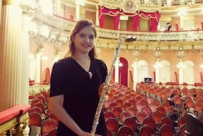 Aluna do Liceu Claudio Santoro  aprovada na Escola de Msica Municipal de So Paulo