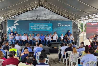 Em Silves, Eneva inicia obras do Azulo 950 e celebra conquistas para a regio