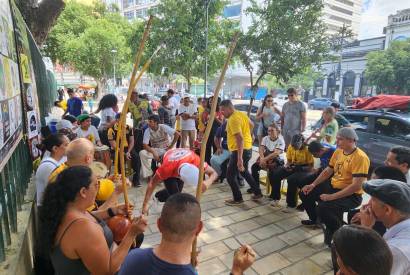 Projeto A Roda de Capoeira da Eduardo Ribeiro celebra o legado de Mestre Pastinha