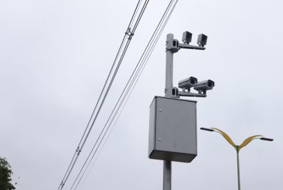 Radares de velocidade comeam a ser instalados na Avenida do Turismo, em Manaus