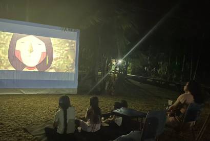 Cine Vagalume ilumina a Cultura Indgena na Comunidade Parque das Tribos