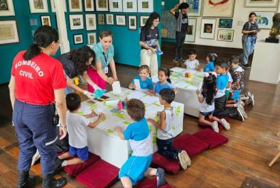 Atividades interativas marcam o segundo dia da 18 Primavera de Museus, no Palacete Provincial