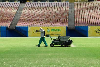 Arena da Amaznia e Estdio Ismael Benigno passam por revitalizao para a temporada 2025