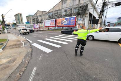 Interdies em ruas e avenidas de Manaus iniciaram nesta tera-feira; veja o que muda